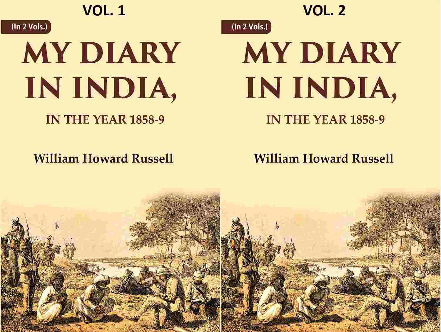 My diary in India: In the year 1858-9 2 Vols. Set - Gyan Books