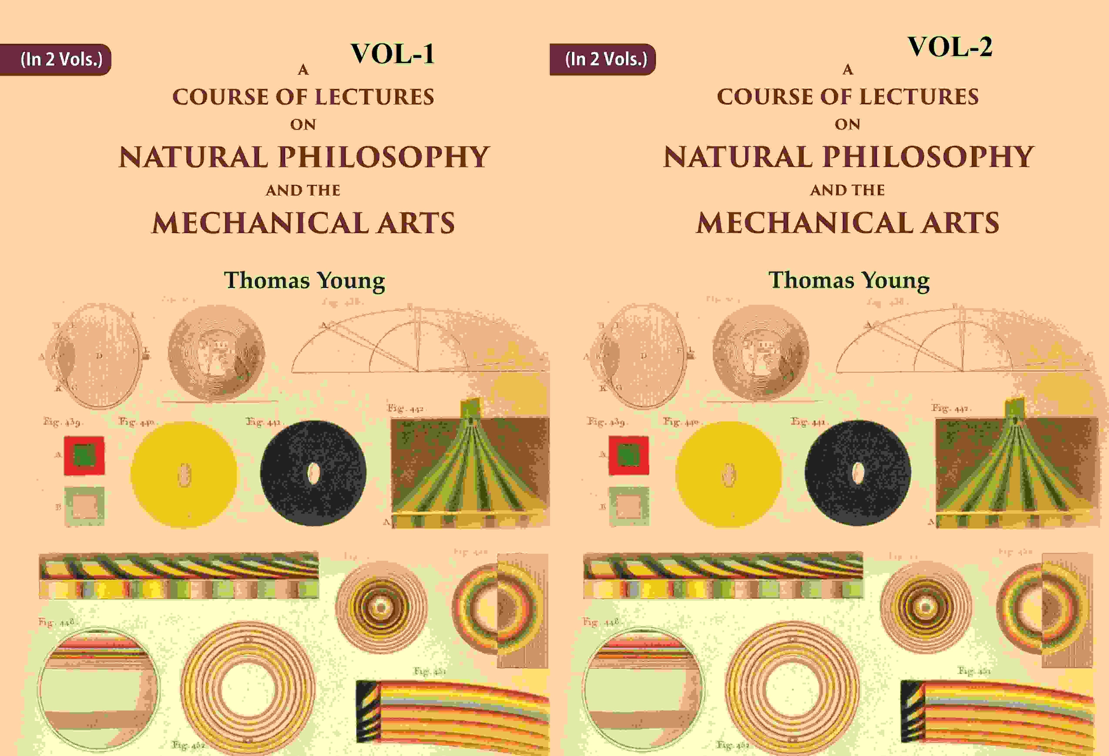 A Course of Lectures on Natural Philosophy and the Mechanical Arts 2 Vols. set - Gyan Books