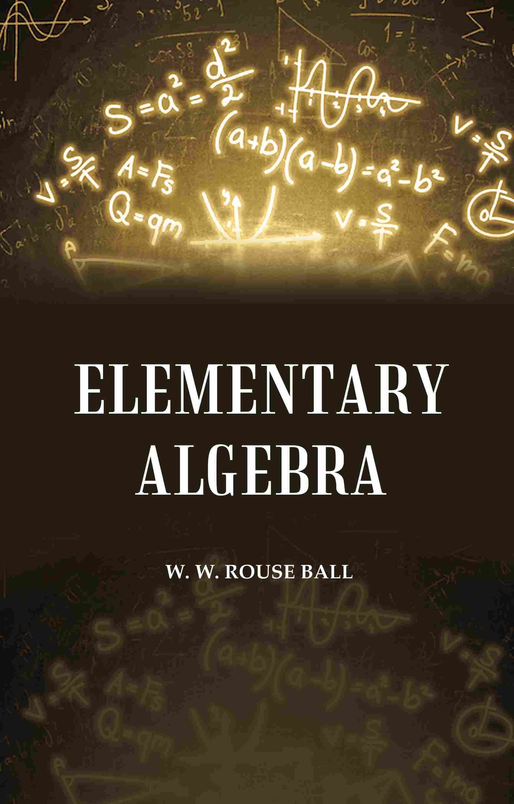 Elementary Algebra - Gyan Books