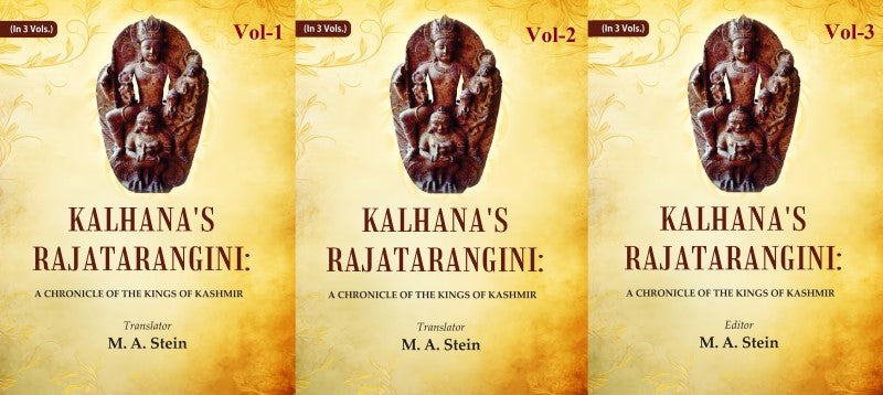 Kalhana'S Rajatarangini: A Chronicle Of The Kings Of Kashmir, Introduction Books L.-Vii., Book 3 Vols. Set - Gyan Books