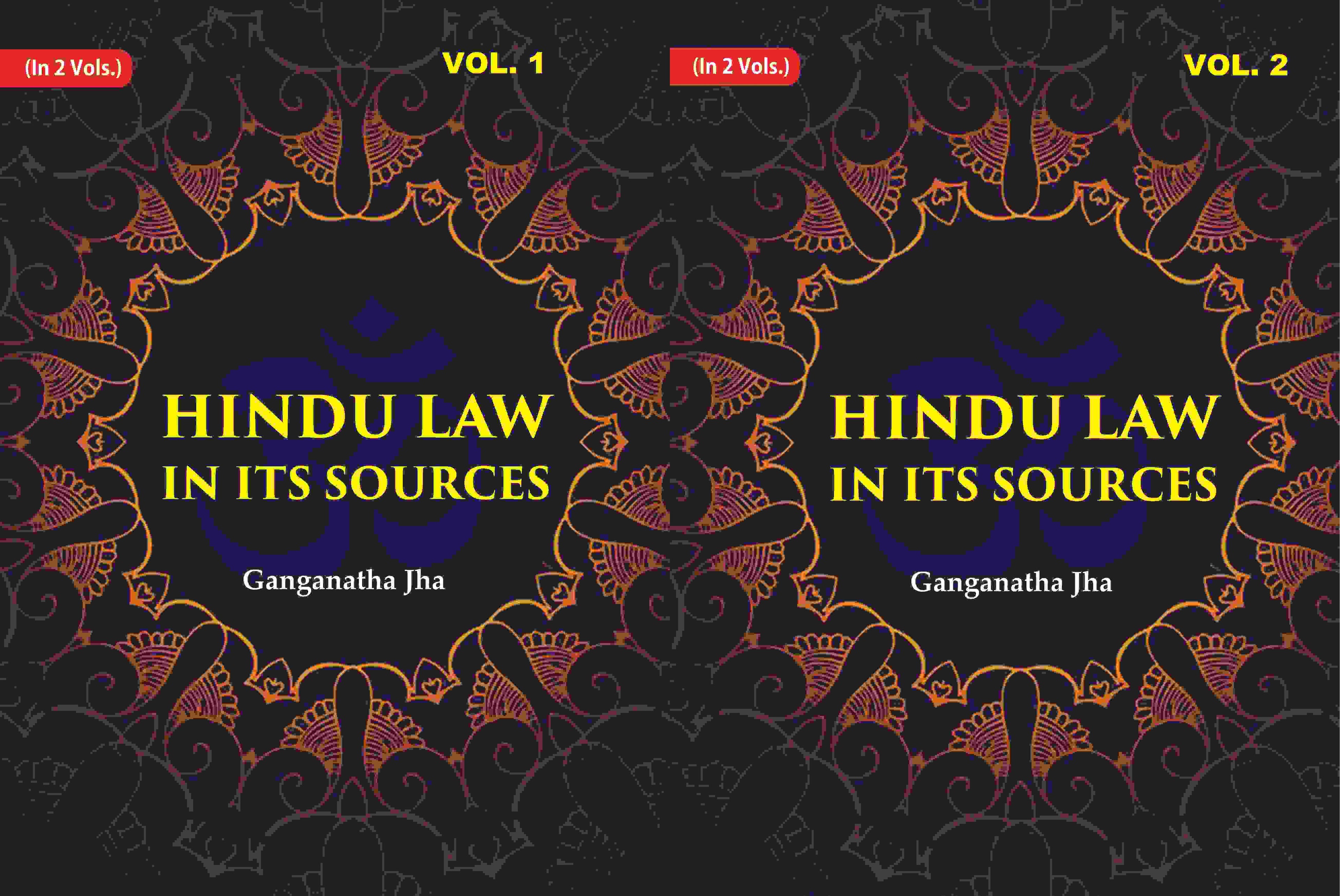 Hindu Law in its Sources 2 Vol. Set - Gyan Books