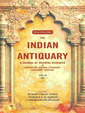 The Indian Antiquary a Journal of Oriental Research in Archeology, History, Literature, Languages, Folklore: Vol. LX. 1931 60th - Gyan Books