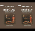 Elements of Hindu Law: Referable to British Judicature in India 2 Vols. Set - Gyan Books