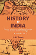 History of India: From the earliest times to the Twentieth century, for the use of students and colleges (1st) - Gyan Books