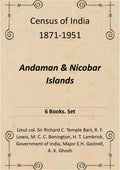 Census of India 1871-1951: Andaman & Nicobar Islands (6 Books. Set) - Gyan Books
