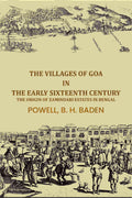 The villages of Goa in the early sixteenth century: The Origin of Zamindari Estates in Bengal - Gyan Books