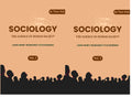 Sociology: The Science of Human Society (2 Vols. Set) - Gyan Books