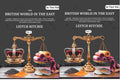 The British world in the East: a guide ; historical, moral, and commercial to India, China, Australia, South Africa and the other possessions or connexions of Great Britain in the Eastern and Southern seas (2 Vols. Set) - Gyan Books
