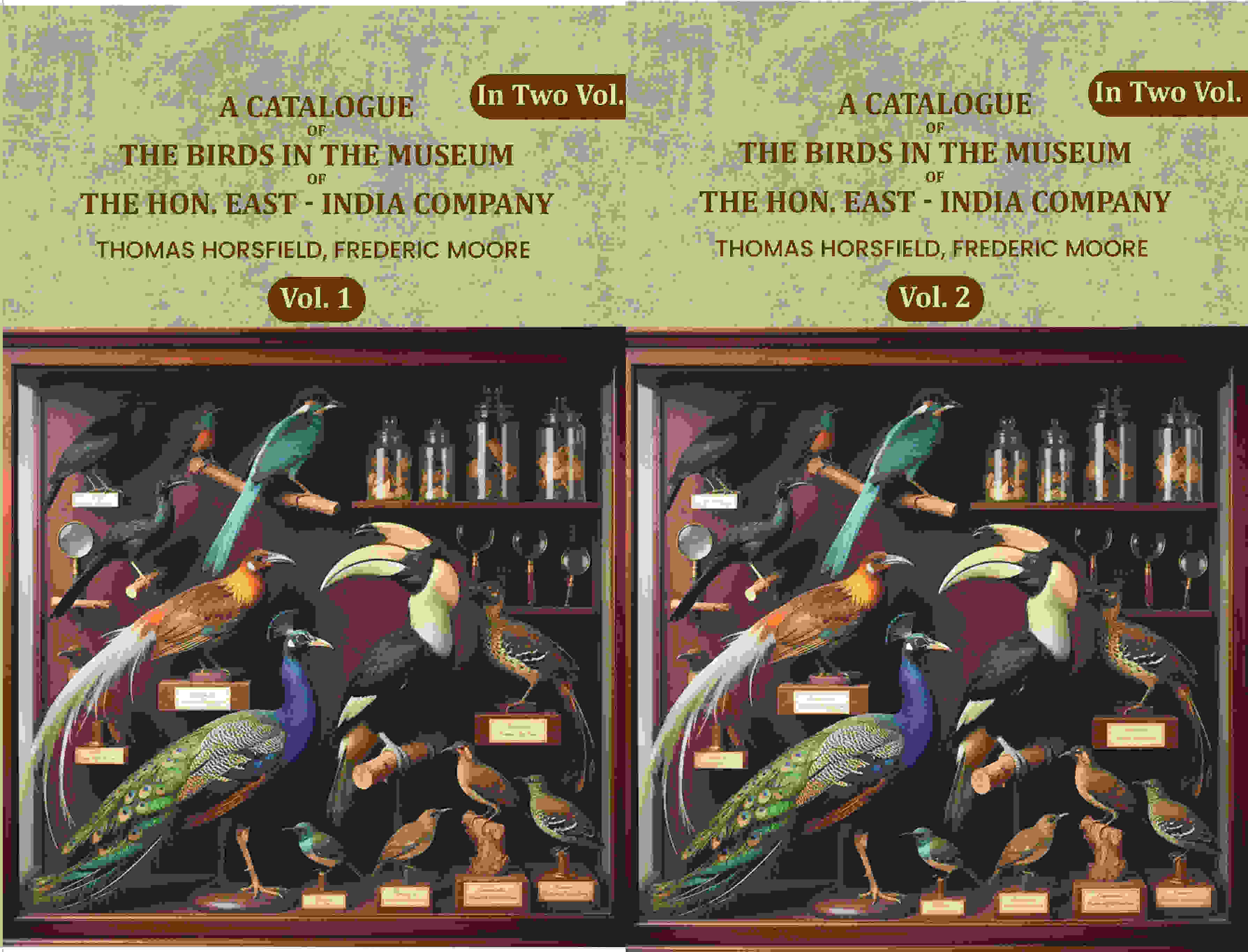 A Catalogue Of The Birds In The Museum Of The Hon. East - India Company (2 Vols. Set) - Gyan Books