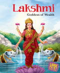 Lakshmi Goddess of Wealth : Large Print - Om Books