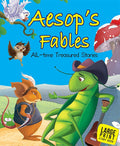 Aesops Fables : All Time Treasured Stories : Large Print - Om Books