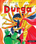 The Feminine Force Durga : Large Print - Om Books