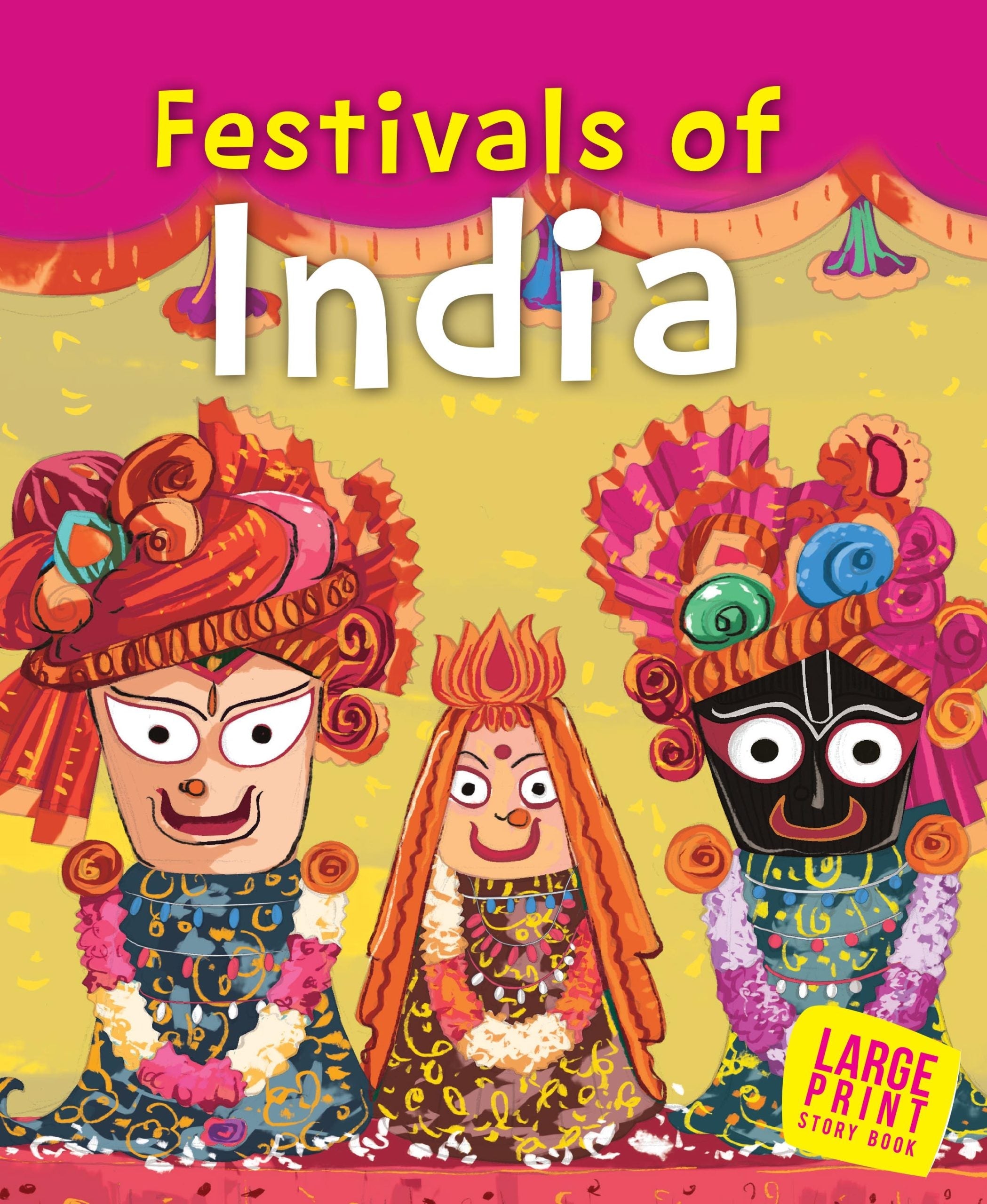 Festivals of india : Large Print - Om Books