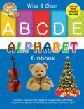 Wipe & Clean ALPHABET Funbook - Om Books