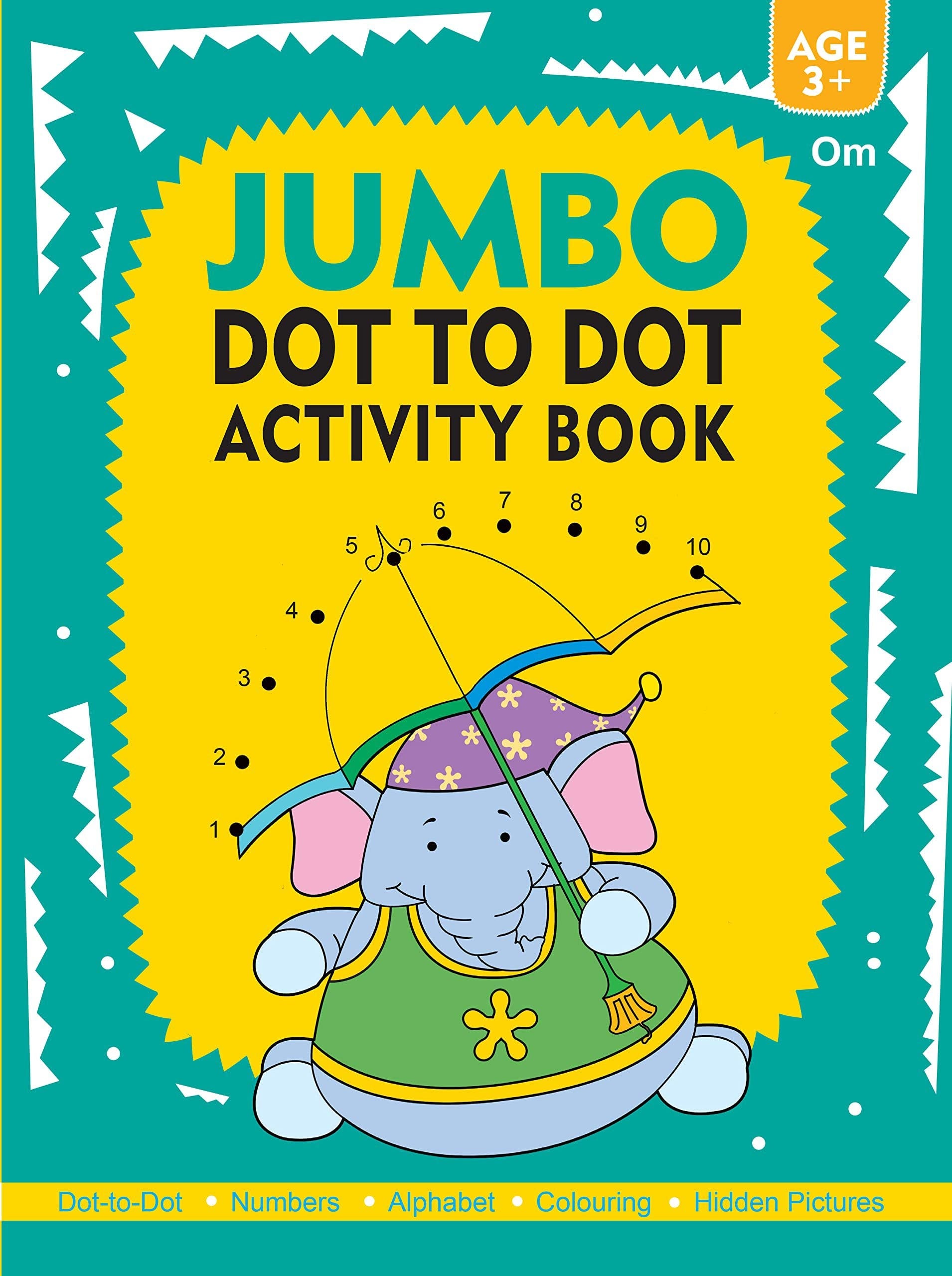 Jumbo Dot-to-Dot Activity Book - Om Books