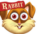 Rabbit : Cutout Board Book - Om Books