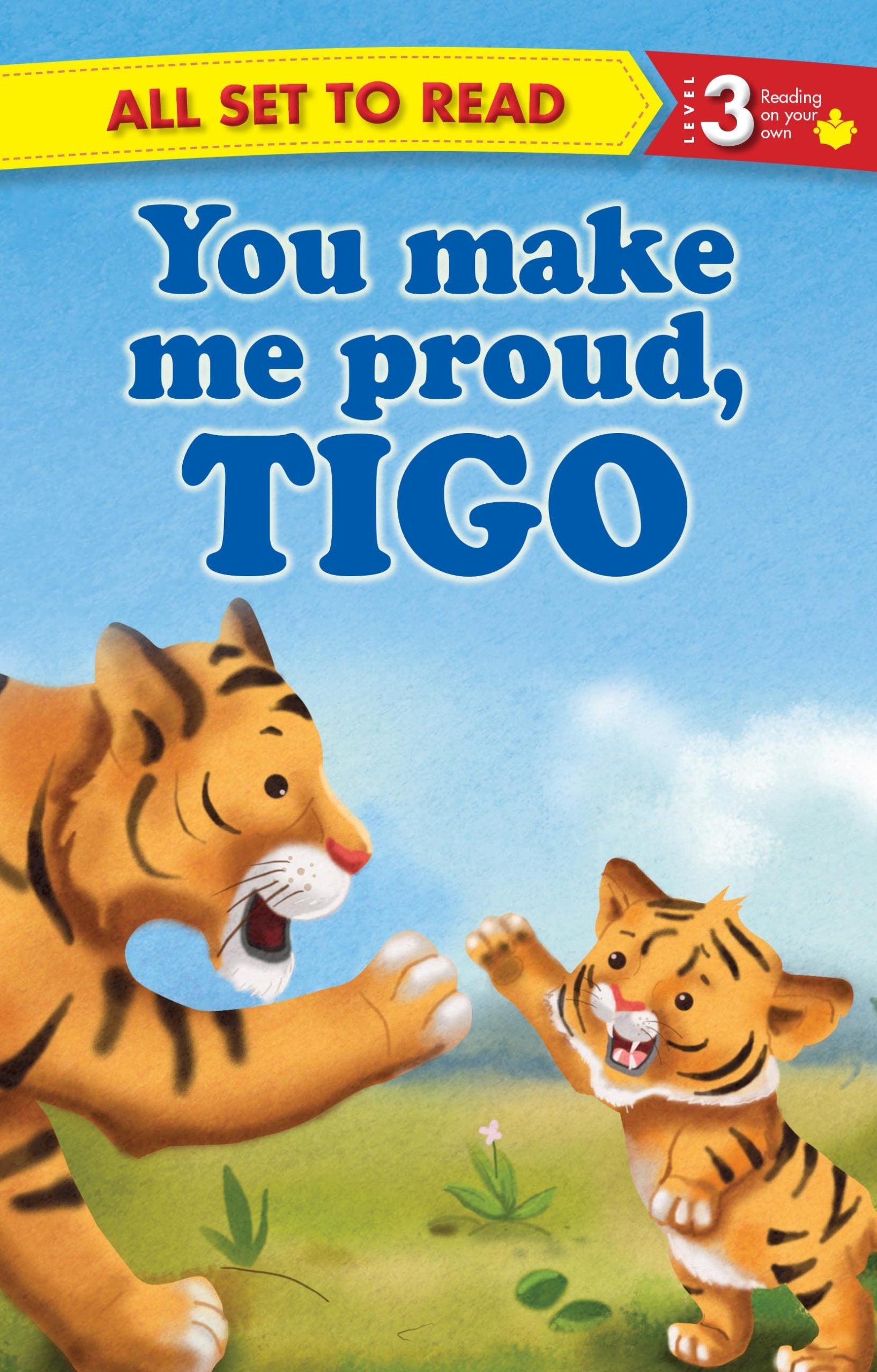 All set to Read Readers Level 3 You make me Pround, Tigo - Om Books