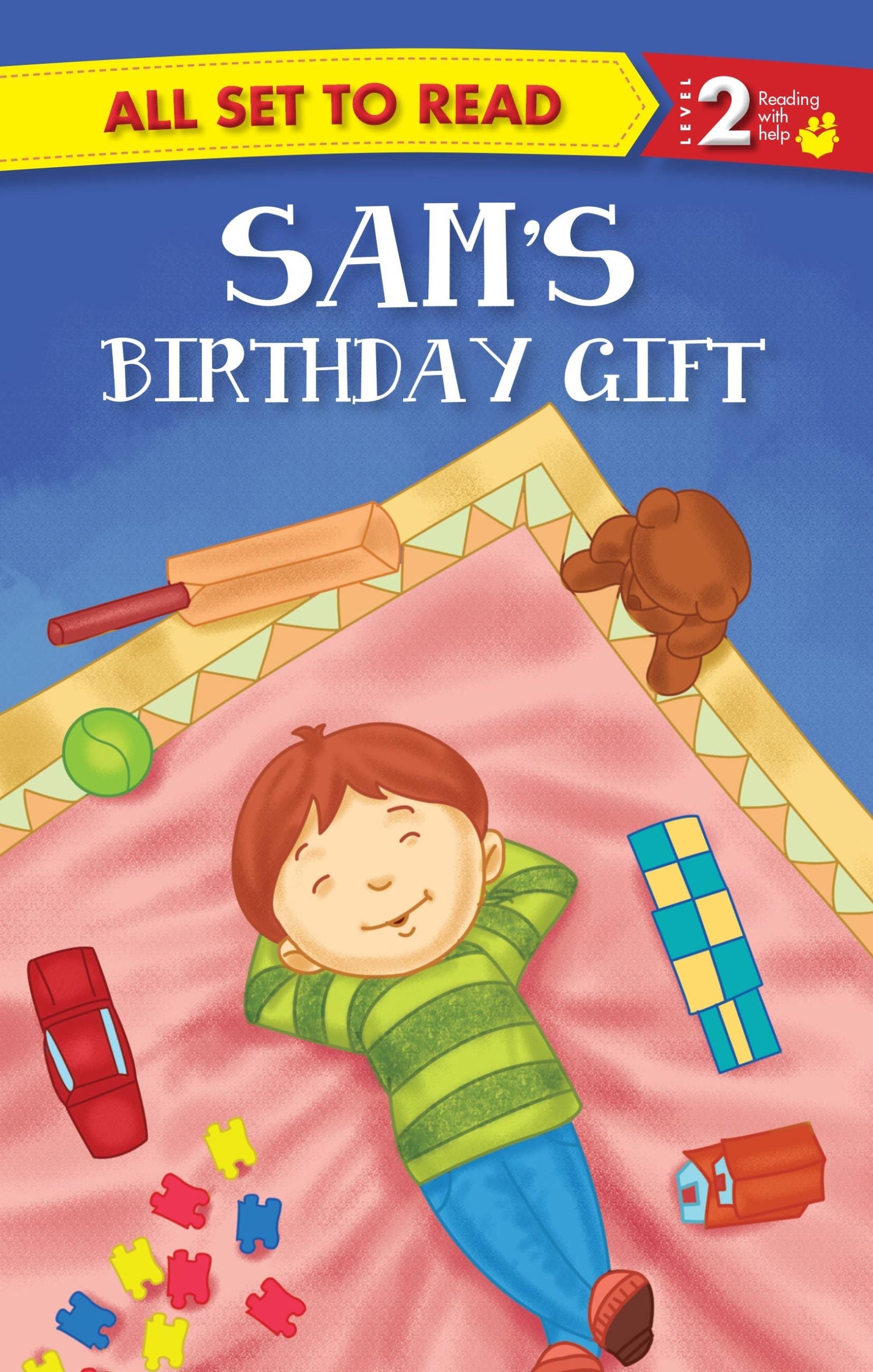 All set to Read Readers Level 2 Sam's Birthday Gift - Om Books