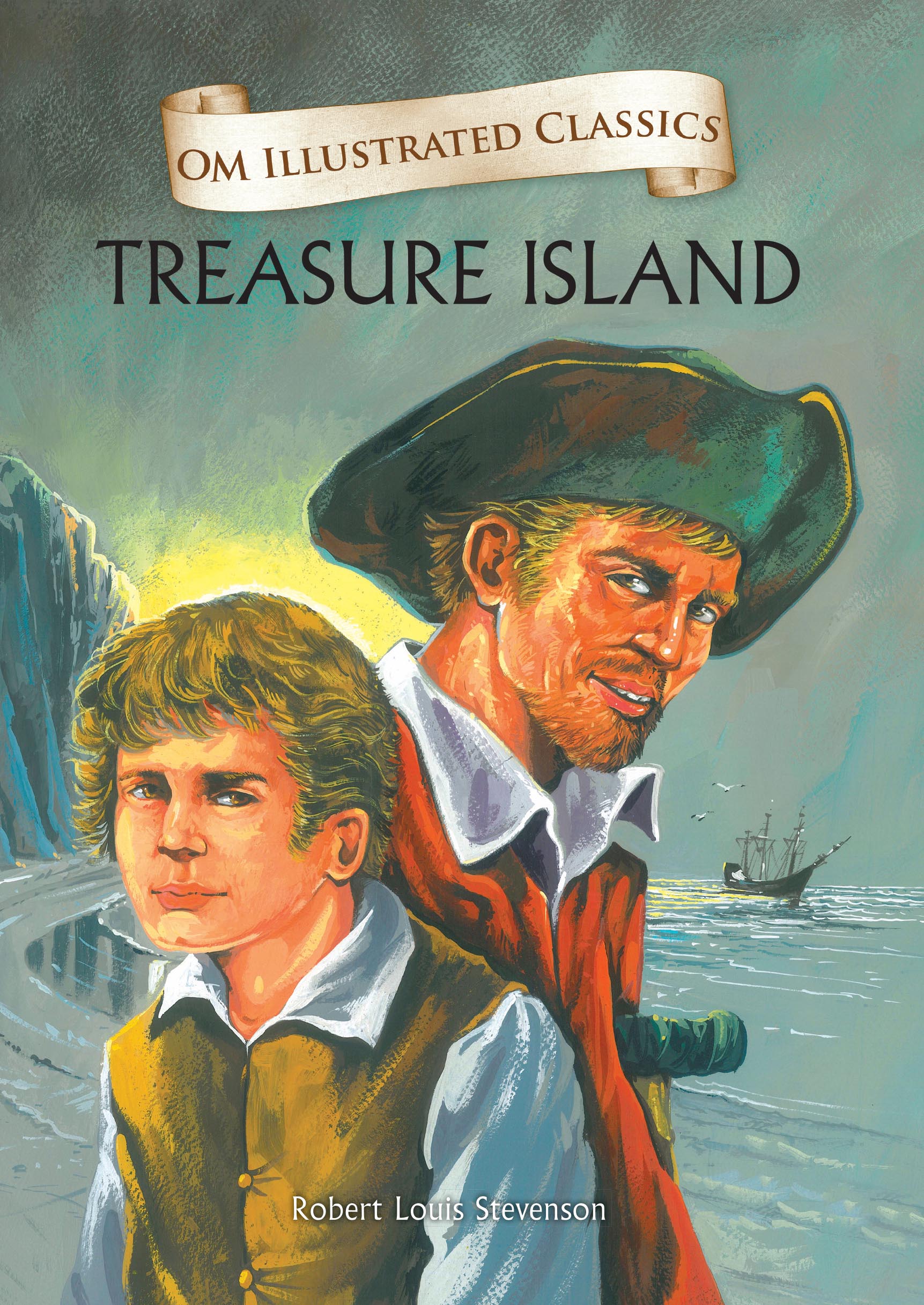 Treasure Island : Om Illustrated Classics - Om Books
