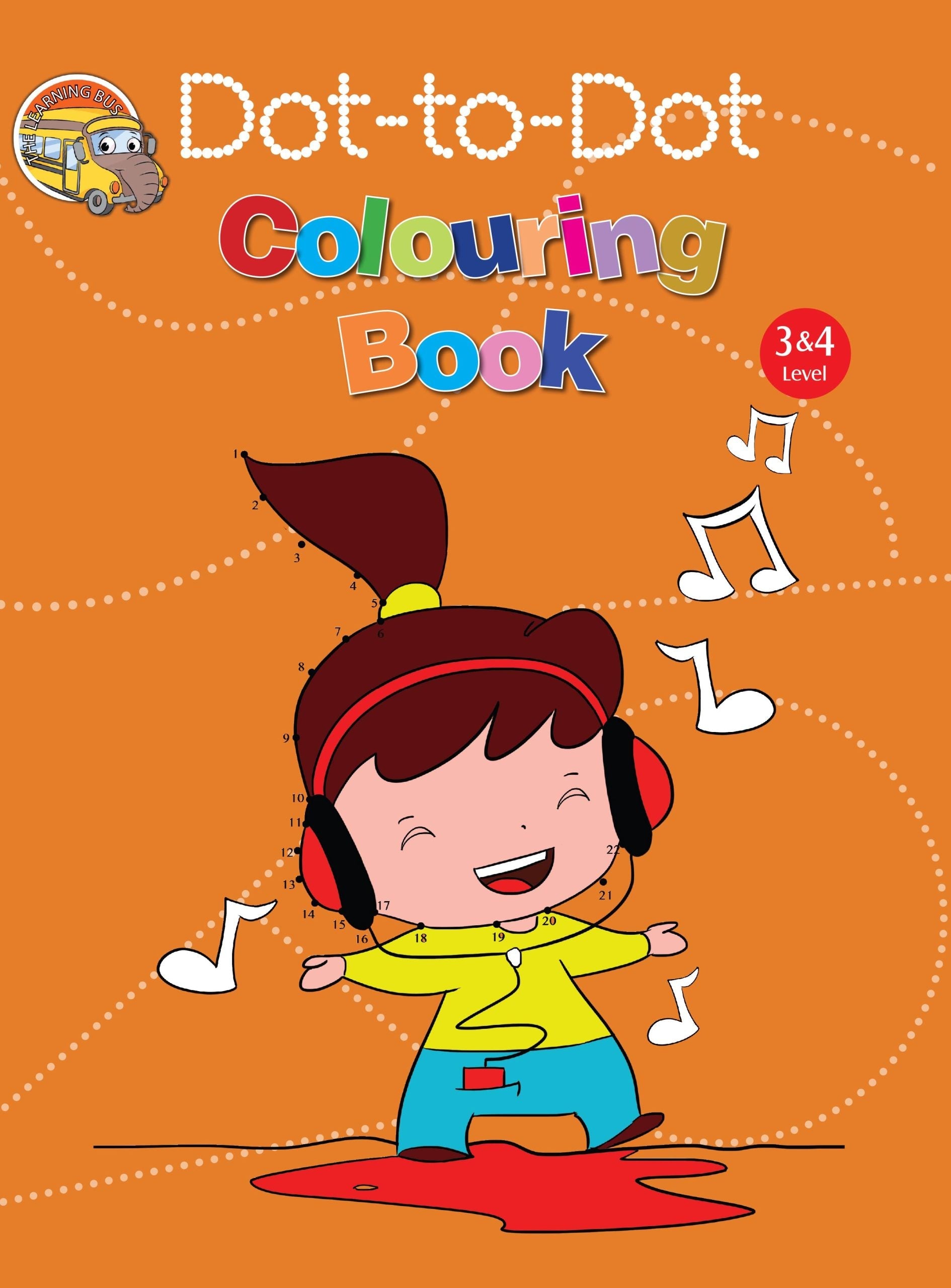 Amazing Dot-to Dot Colouring Book 2 in Binder2 - Om Books