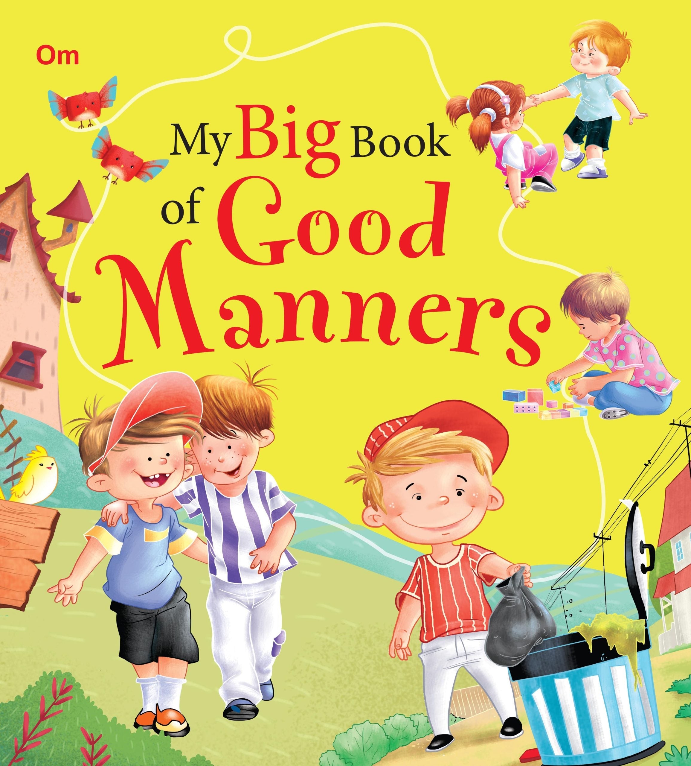 My Big Book of Good Manners (Binder) - Om Books