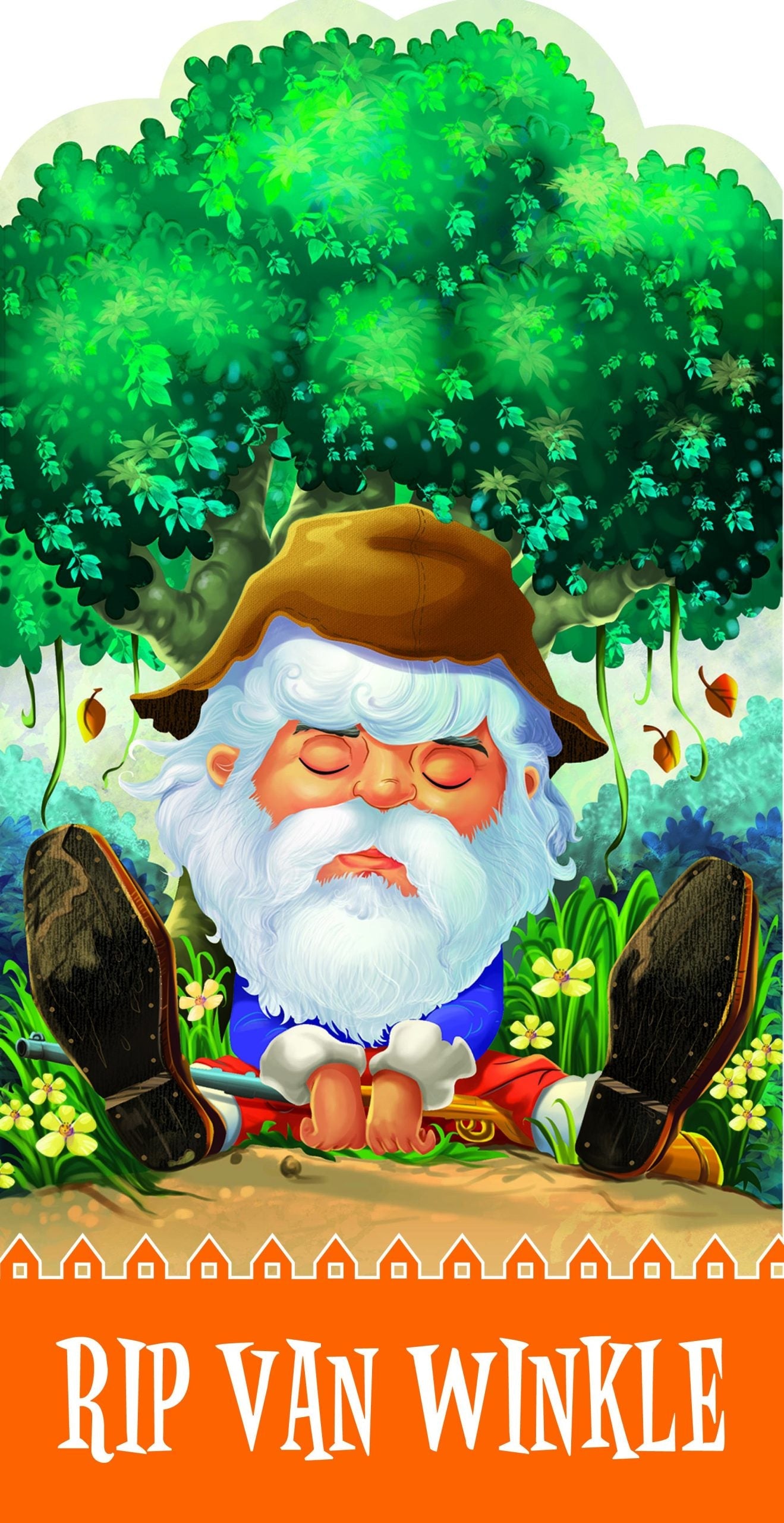 Rip Van Winkle : Cutout Story Book - Om Books