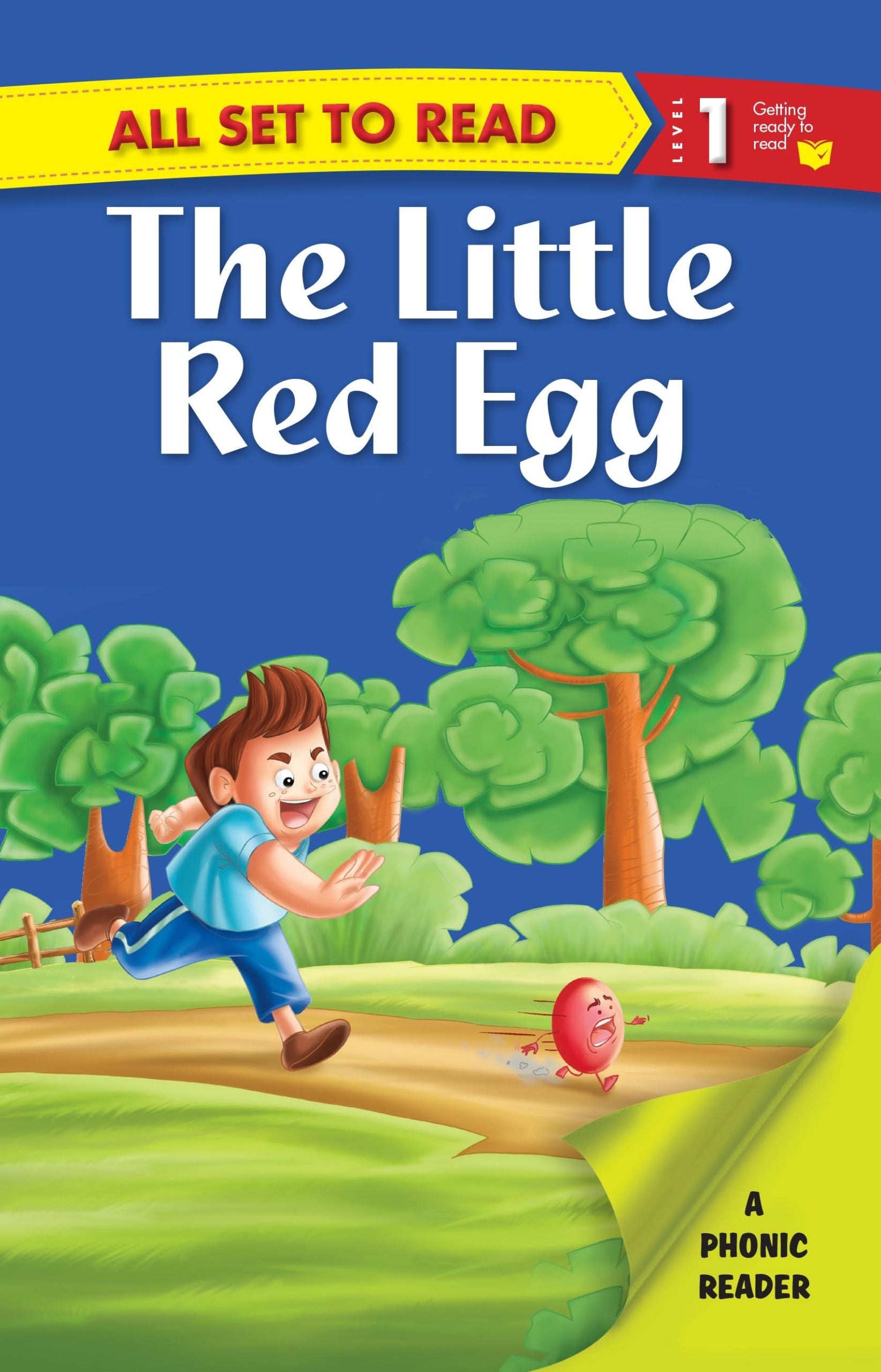 All set to Read A Phonics Reader The Little Red Egg - Om Books
