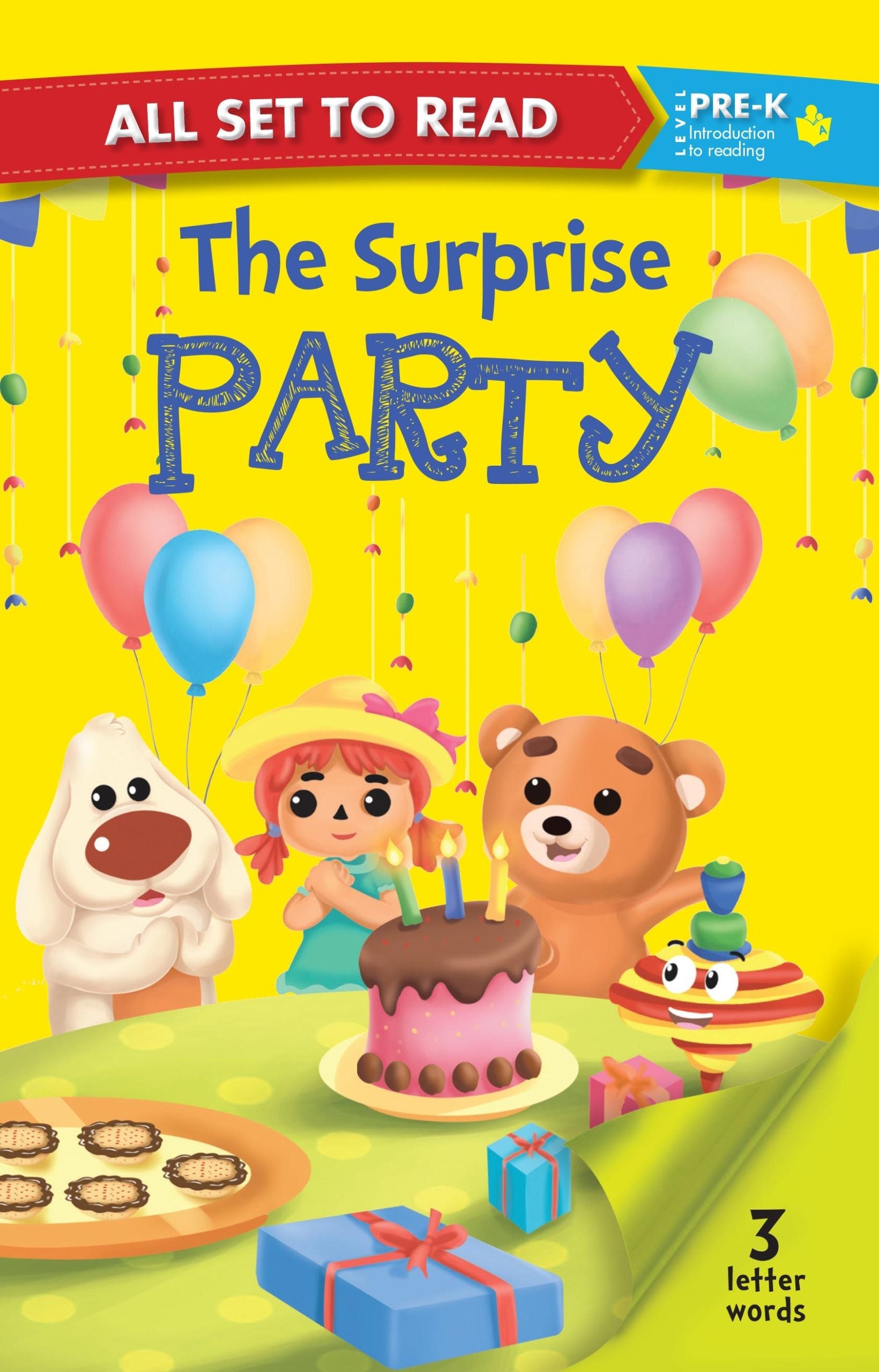 All set to Read PRE K The Surprise Party - Om Books
