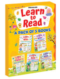Dreamland Learn to Read- A Pack of 5 Books (Simple Sentences, Simple Phrase Book, Simple Comprehension)