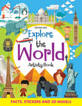 Dreamland Explore the World Activity Book with Stickers and 3D Models