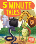 5 Minute Tales : Large Print (Paperback) - Om Books