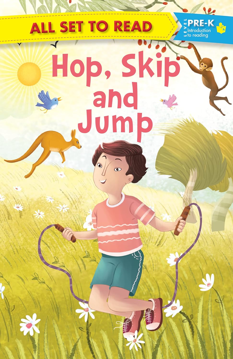 All set to Read Hop, Skip and Jump - Om Books