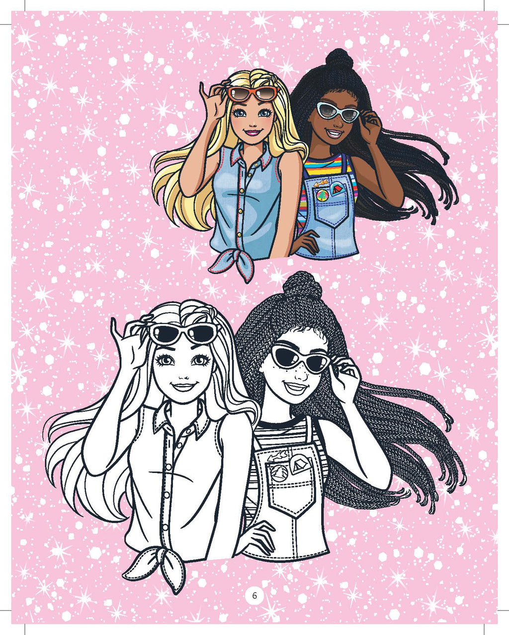 Dreamland Publications Barbie Copy Colouring Book