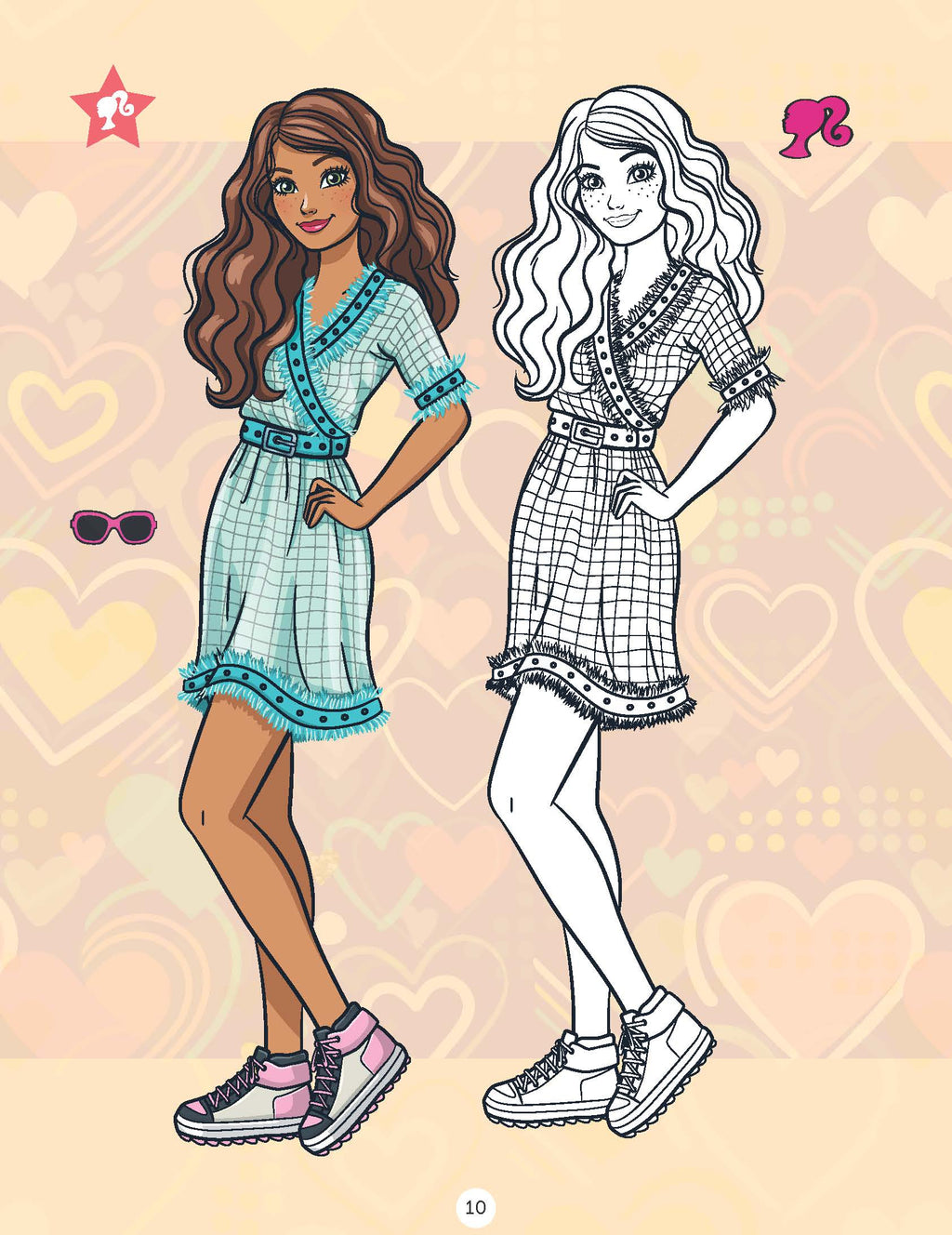 Dreamland Publications Barbie Copy Colouring Book