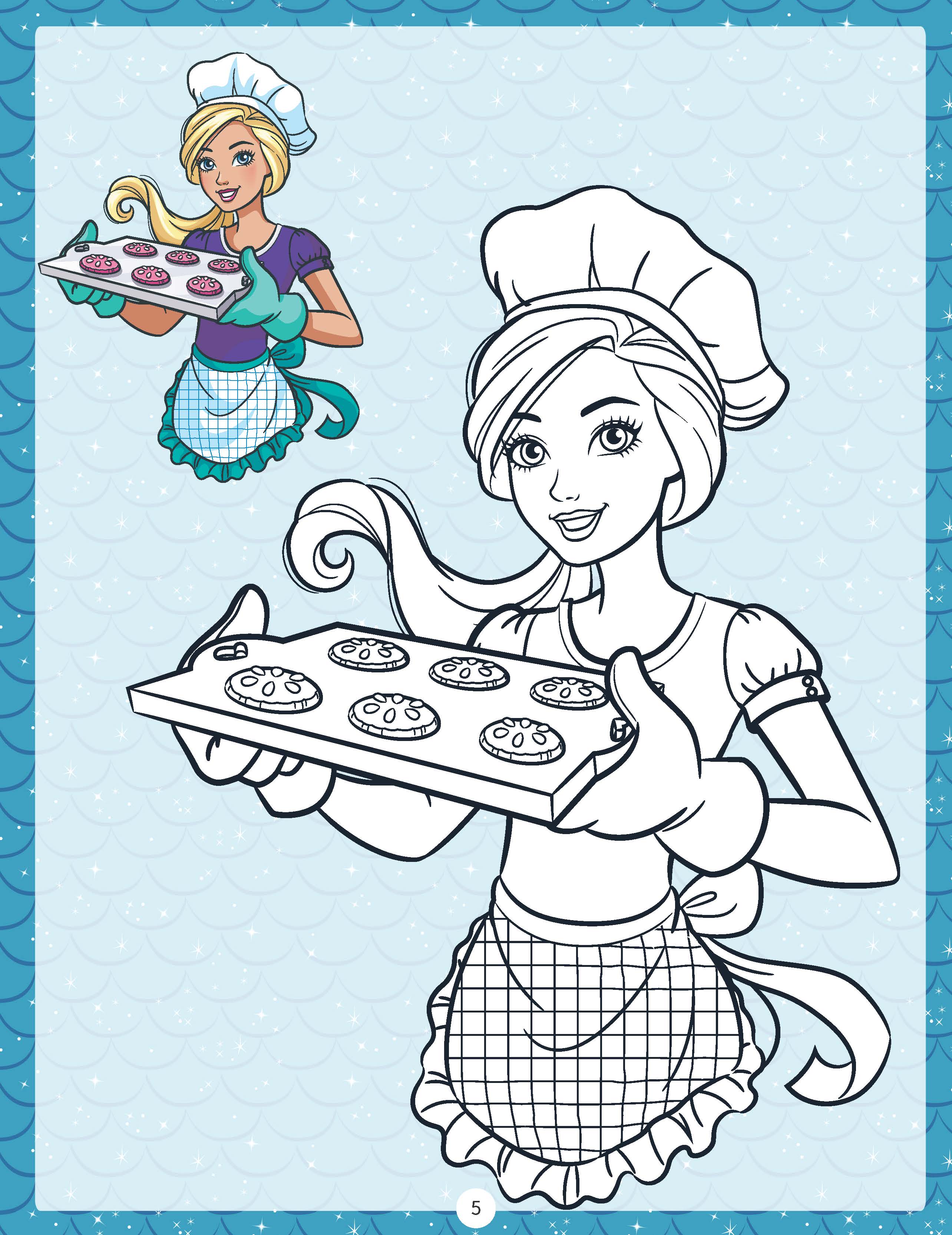 Dreamland Publications Barbie Copy Colouring Book