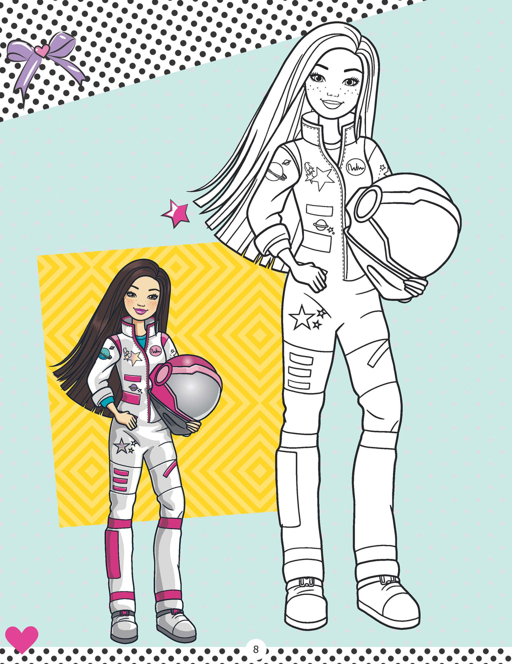 Dreamland Publications Barbie Copy Colouring Book
