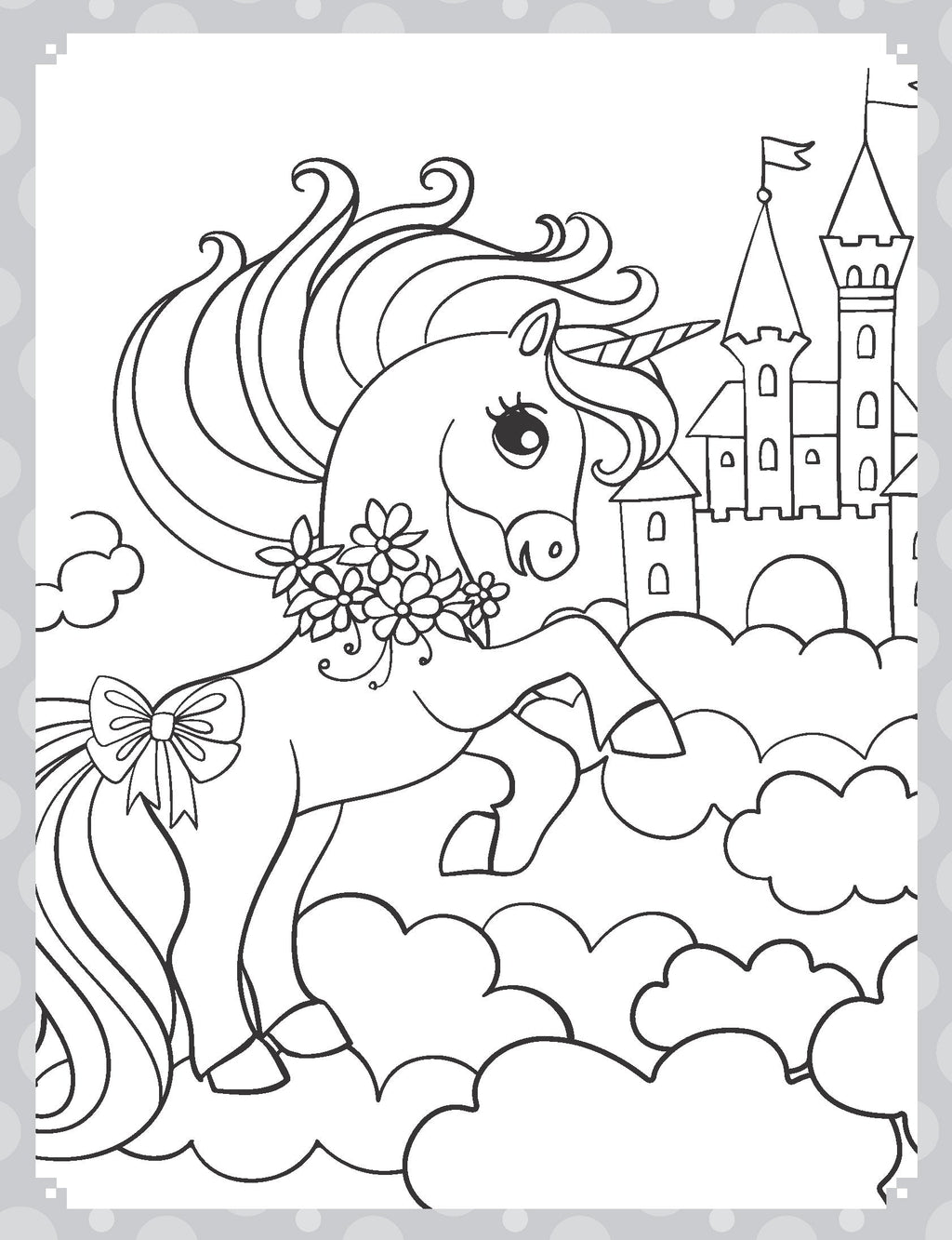 Dreamland Publications My Ultimate Unicorns Colouring Fun Book with Free Crayons : Children's Colouring Book