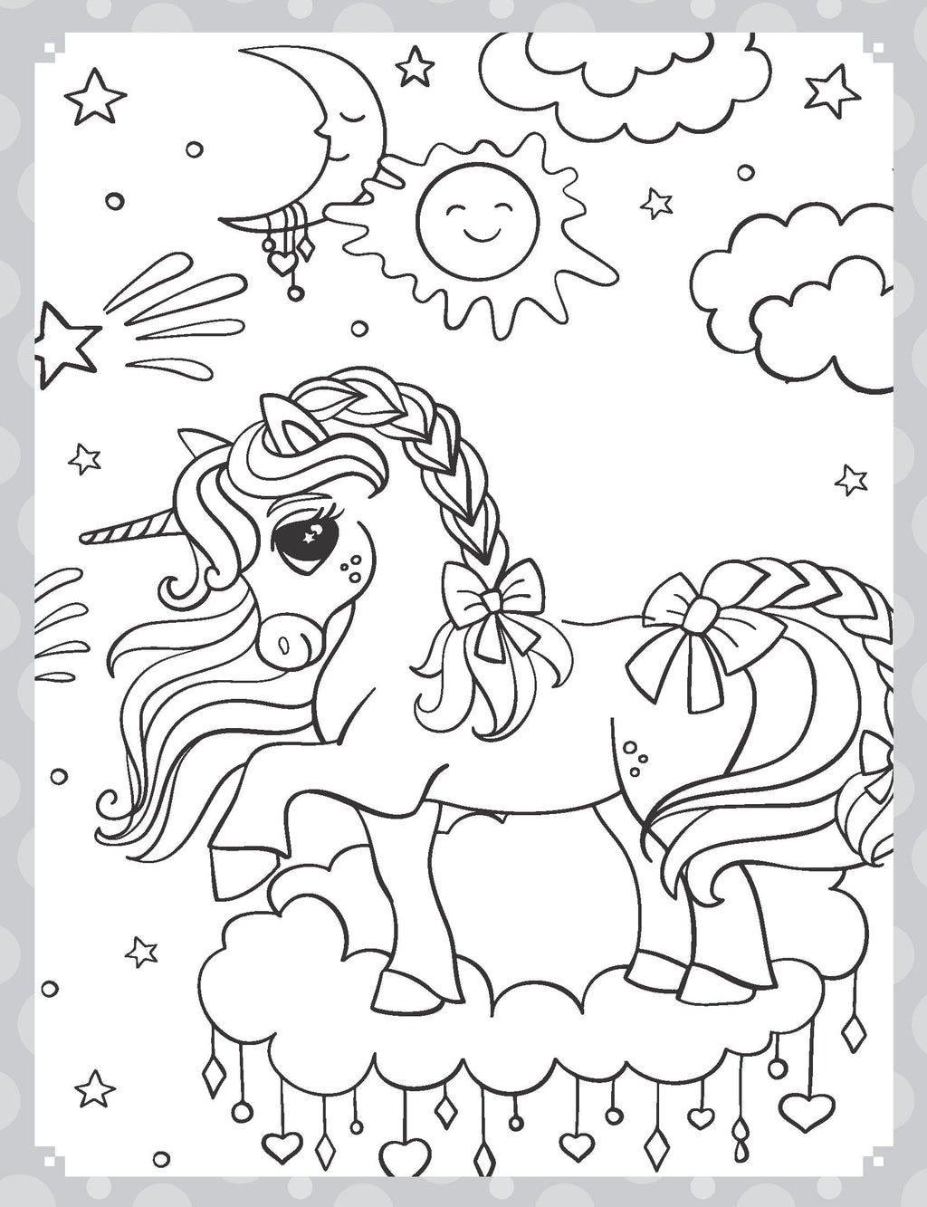Dreamland Publications My Ultimate Unicorns Colouring Fun Book with Free Crayons : Children's Colouring Book