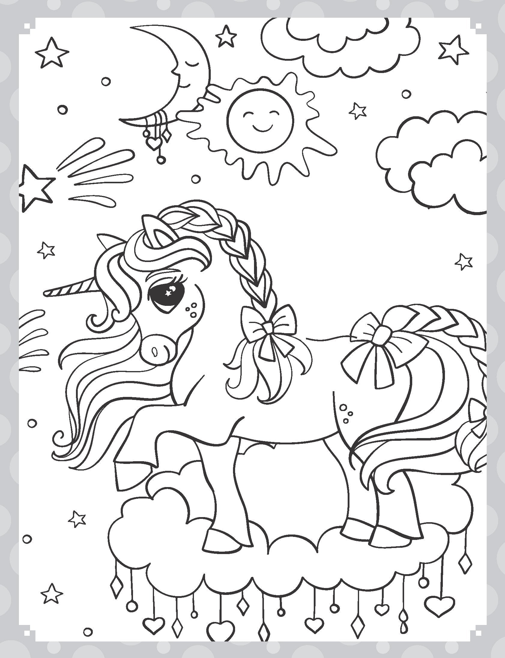 Dreamland Publications My Ultimate Unicorns Colouring Fun Book with Free Crayons : Children's Colouring Book