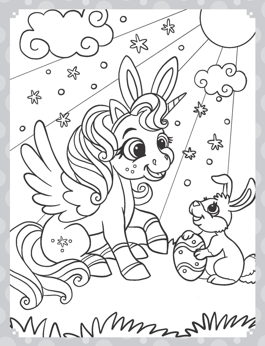 Dreamland Publications My Ultimate Unicorns Colouring Fun Book with Free Crayons : Children's Colouring Book