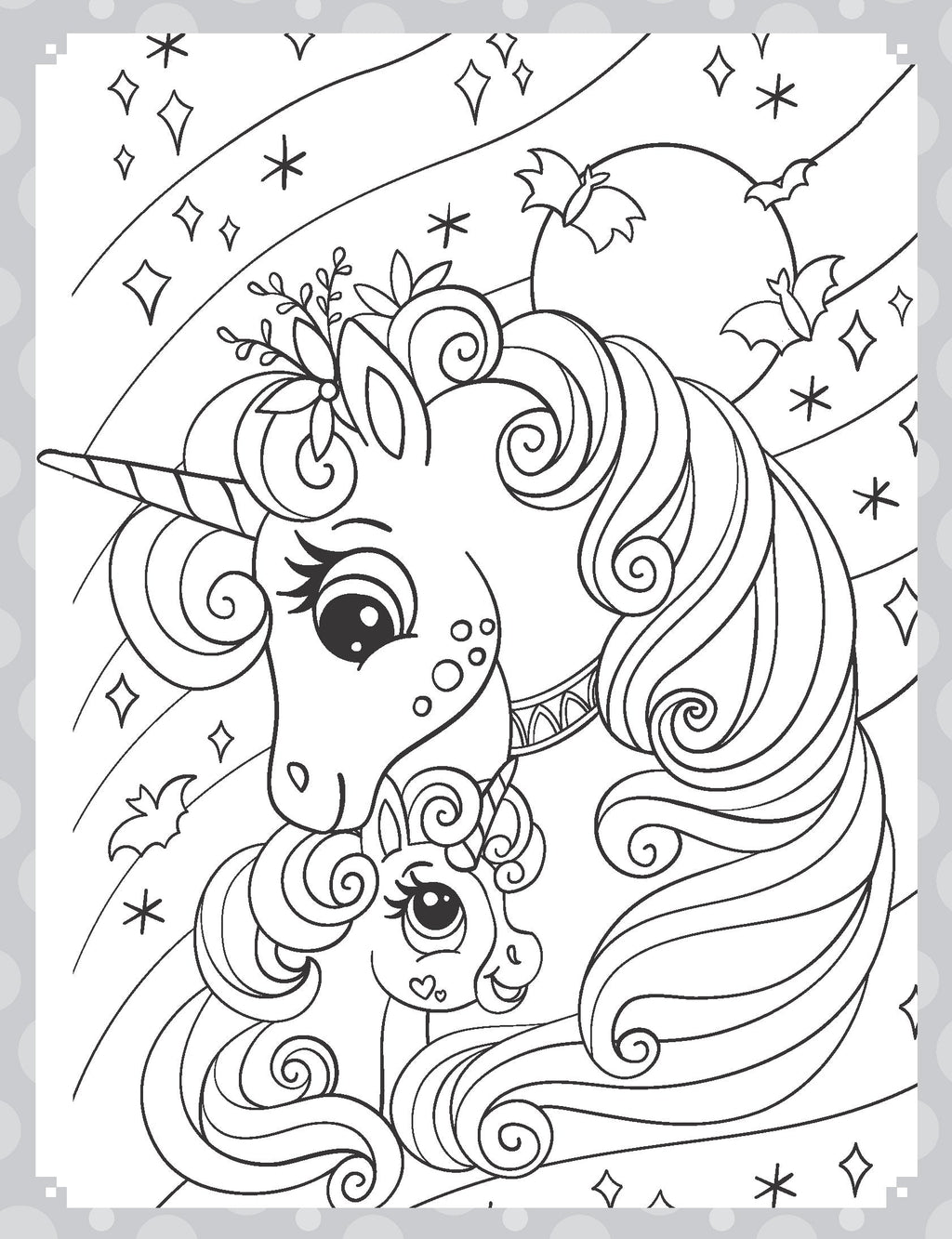 Dreamland Publications My Ultimate Unicorns Colouring Fun Book with Free Crayons : Children's Colouring Book