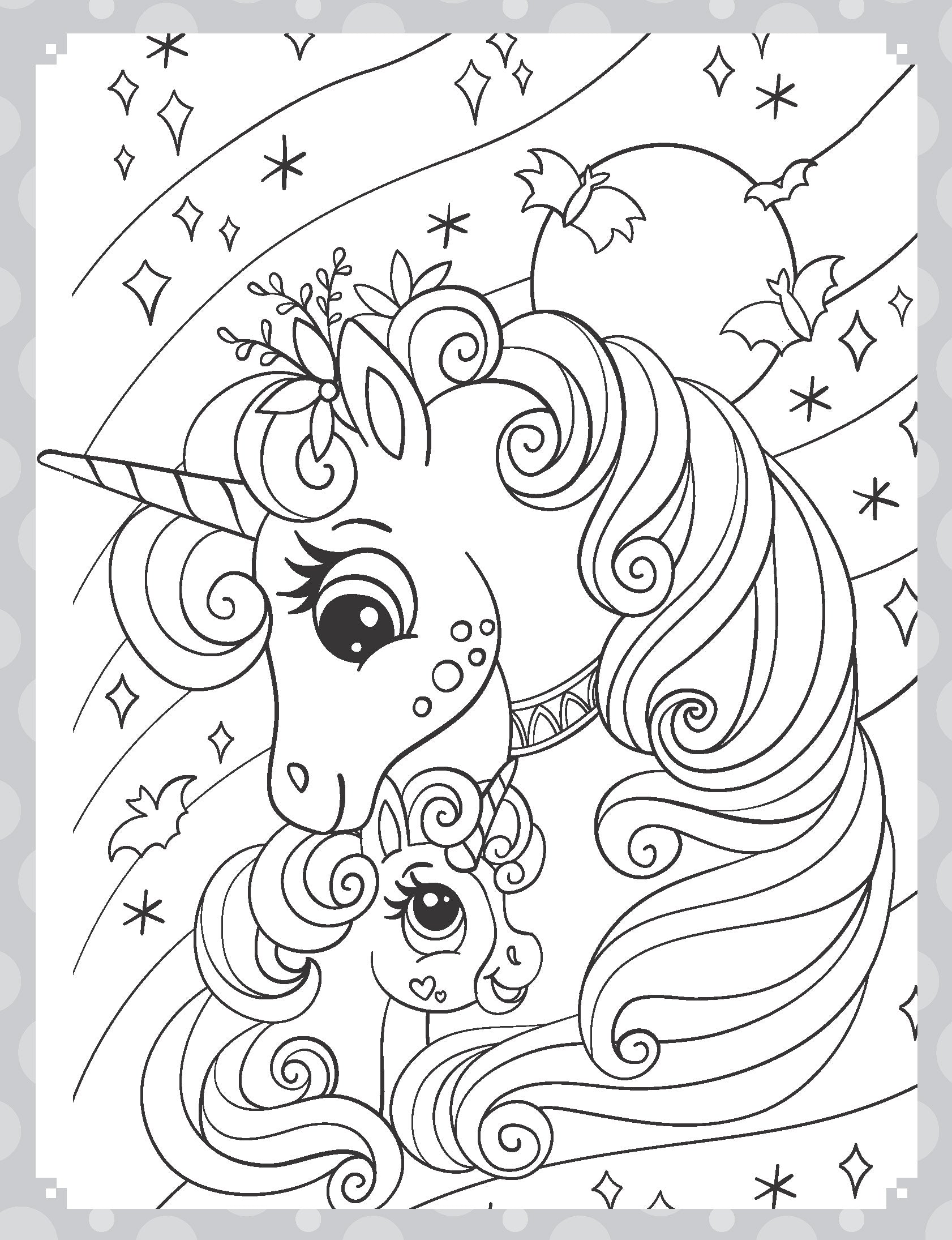 Dreamland Publications My Ultimate Unicorns Colouring Fun Book with Free Crayons : Children's Colouring Book
