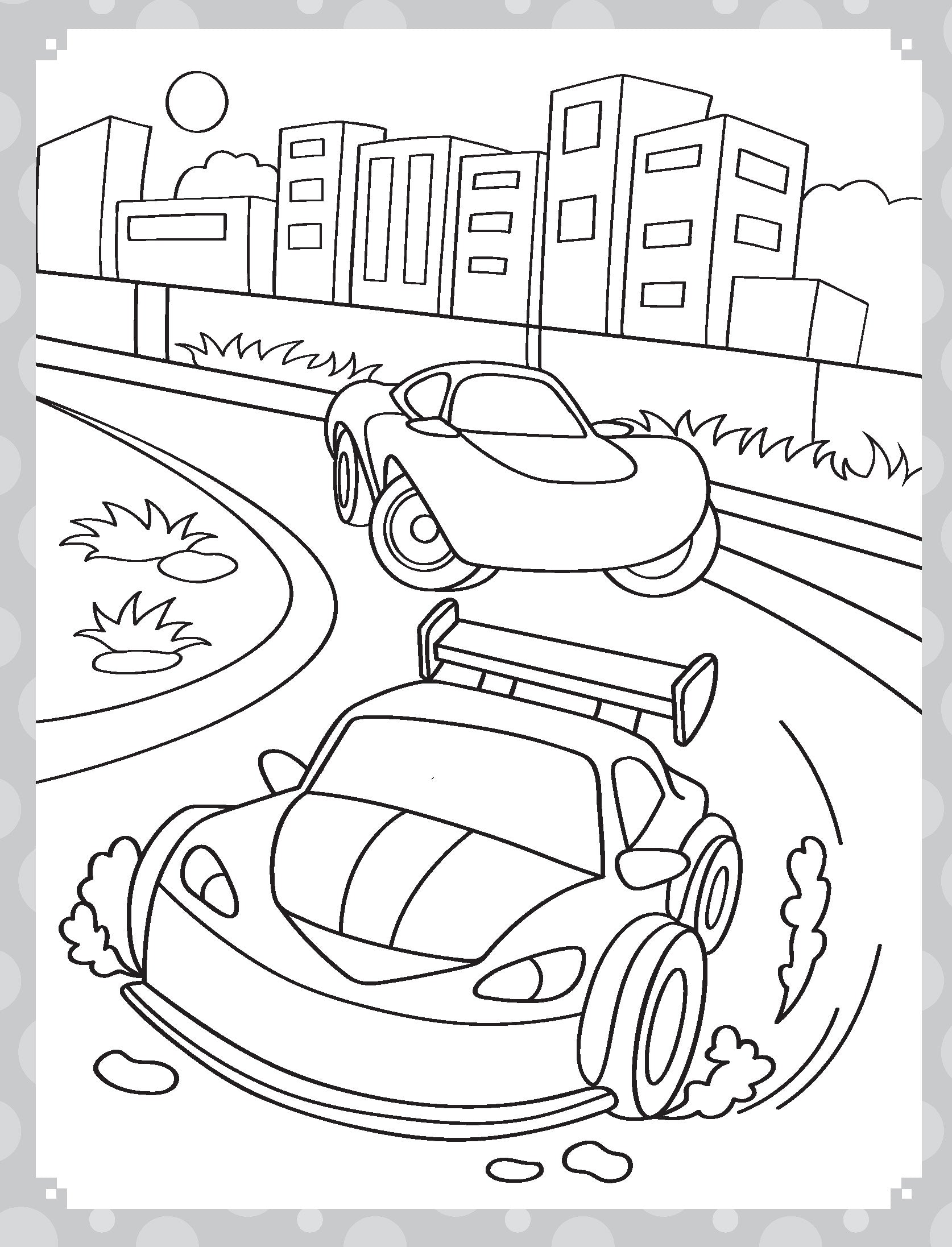 Dreamland Publications My Ultimate Vehicles Colouring Fun Book with Free Crayons : Children's Colouring Book