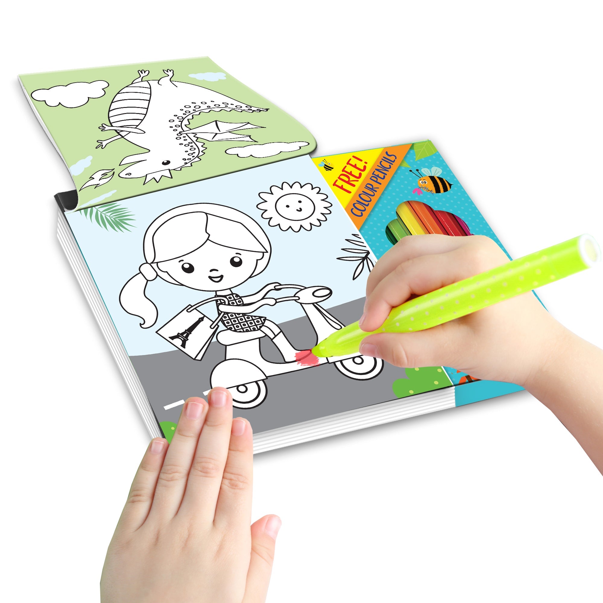 Dreamland Publications Cute Toddlers Colouring Fun Book 1 for Kids