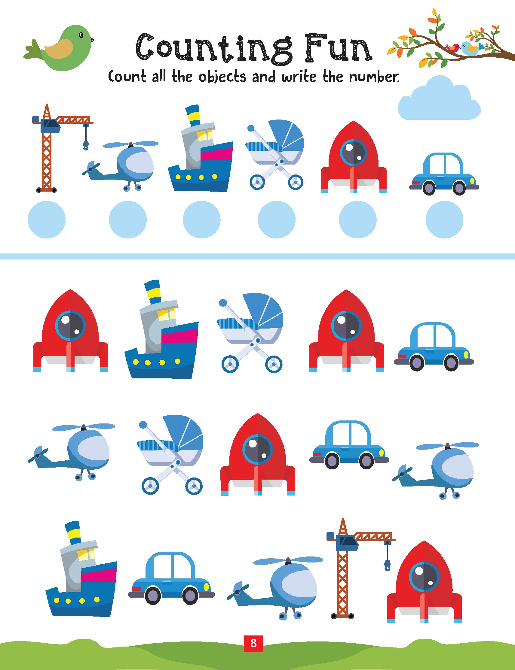 Dreamland Publications Maths Activity Book Age 4+ : Children's Interactive & Activity Book