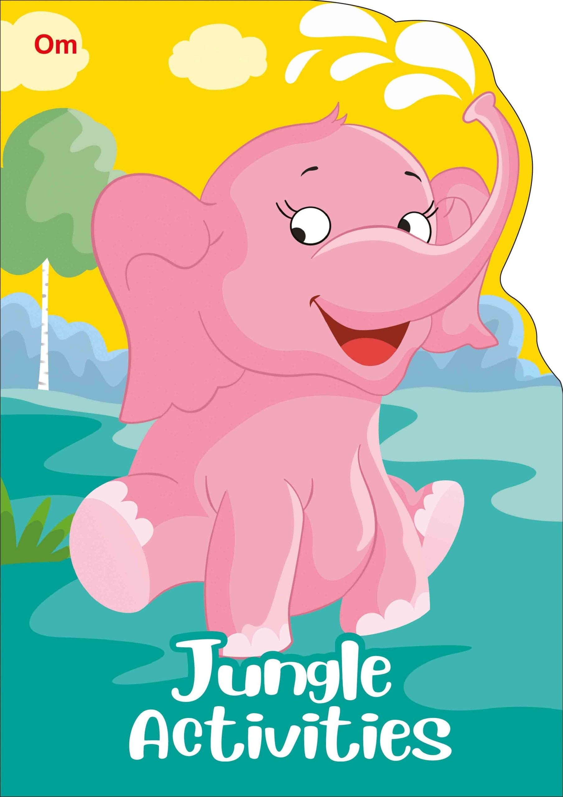 Jungle Activities: Cutout Activities book - Activity book for Children - Om Books