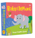 Baby Elephant Finger Puppet Book - Om Books