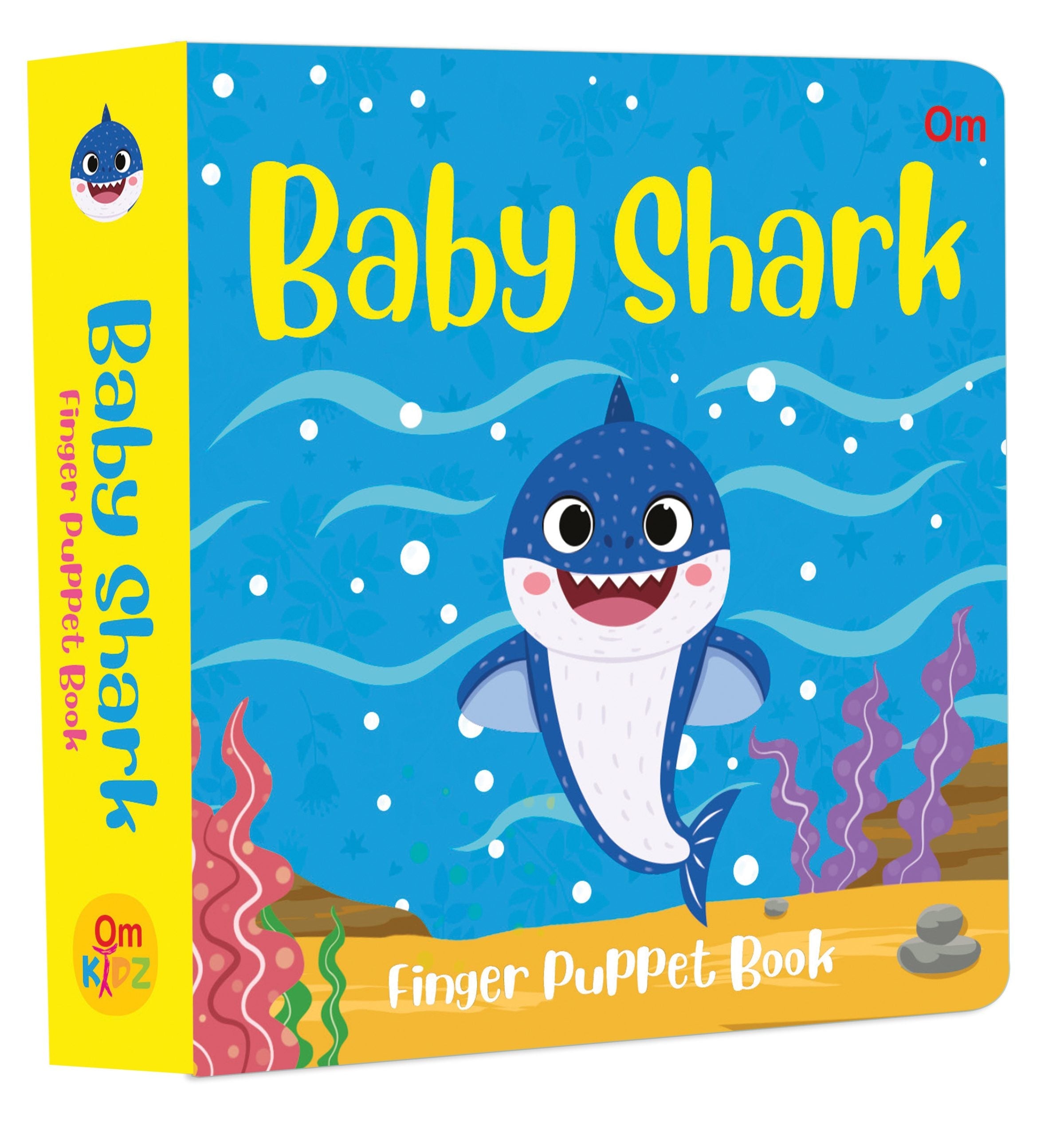 Baby Shark Finger Puppet Book - Om Books