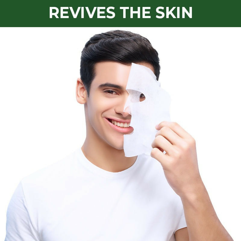 Nykaa Skin Secrets Indian Rituals Neem + Turmeric Sheet Mask For Clear & Blemish - Free Skin