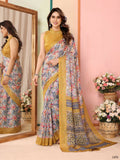 Partywear Designer Mustard Kota Doriya Fancy Saree - Dyuti